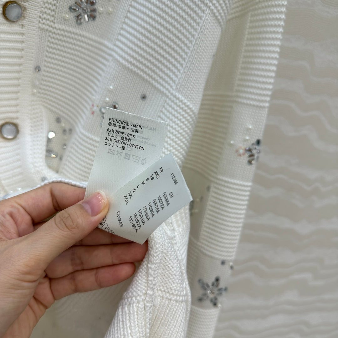 Louis 25fw jacquard cardigan