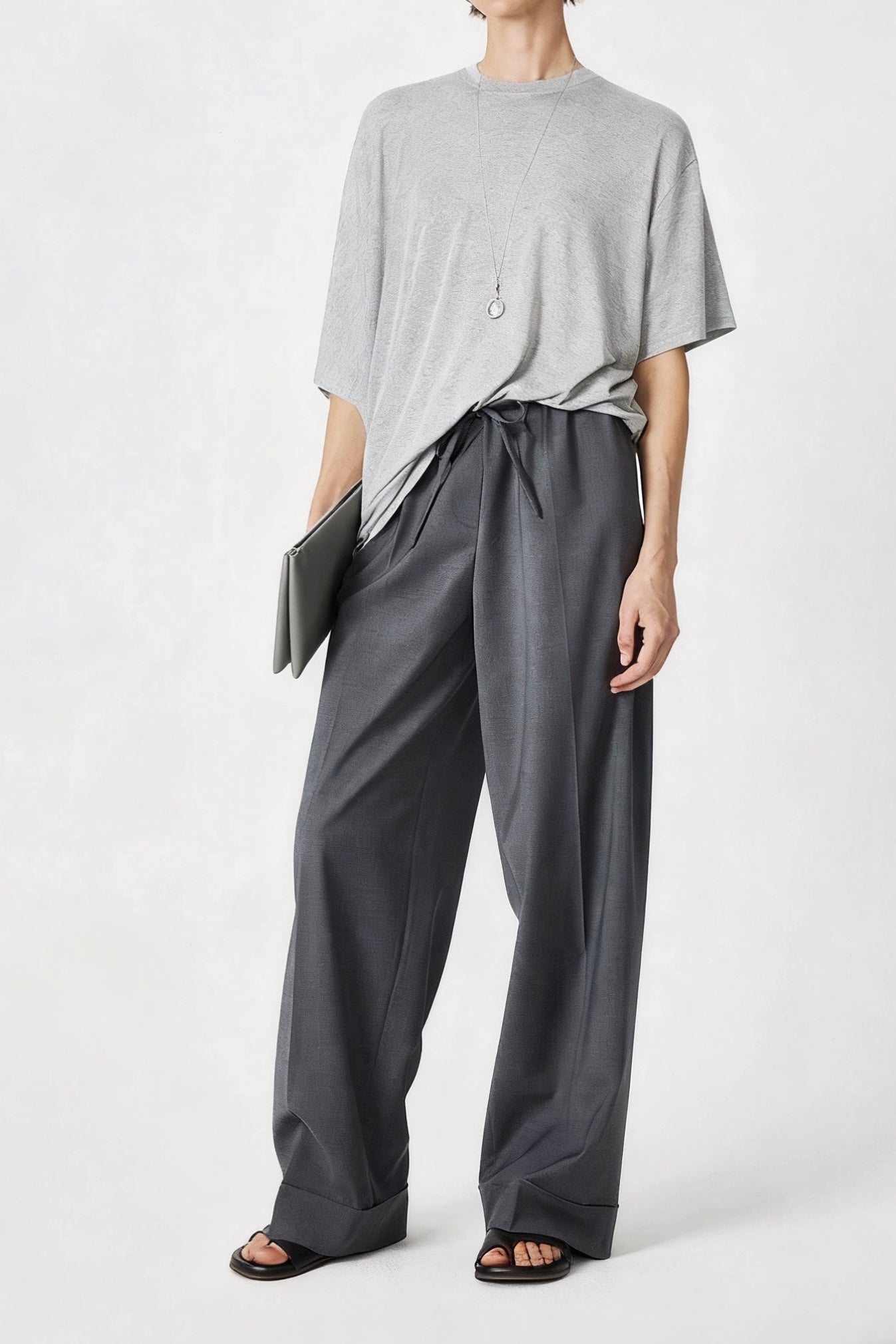 Row 25fw leisure pants