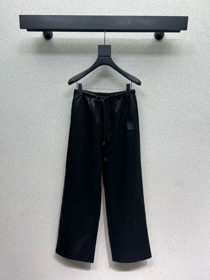 Loe 25fw leather pants