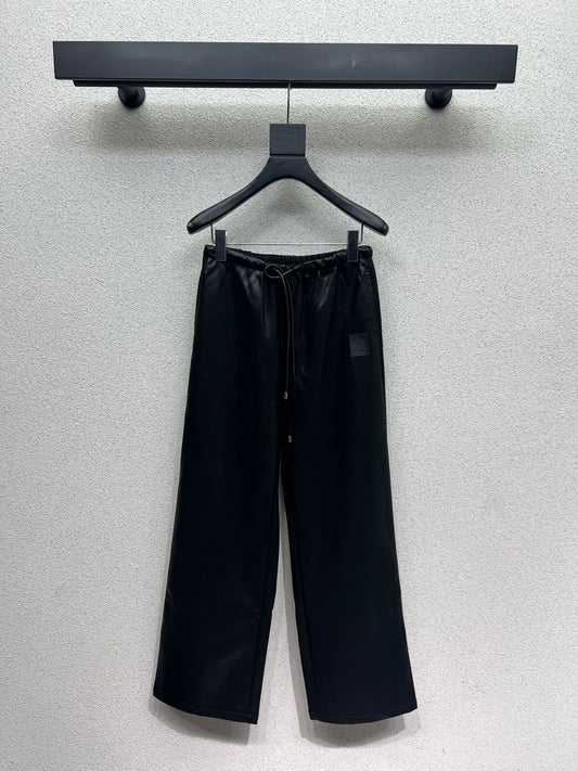 Loe 25fw leather pants