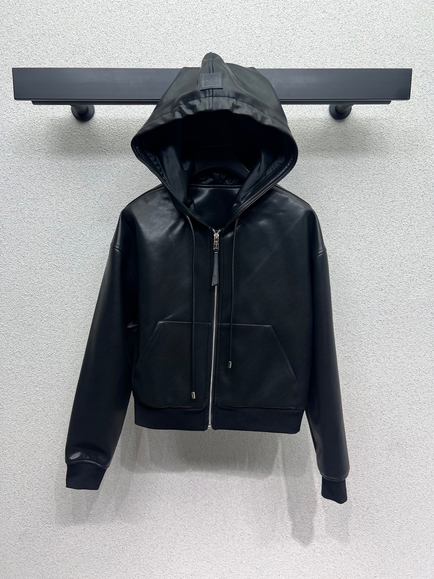 Loe 25fw leather jacket