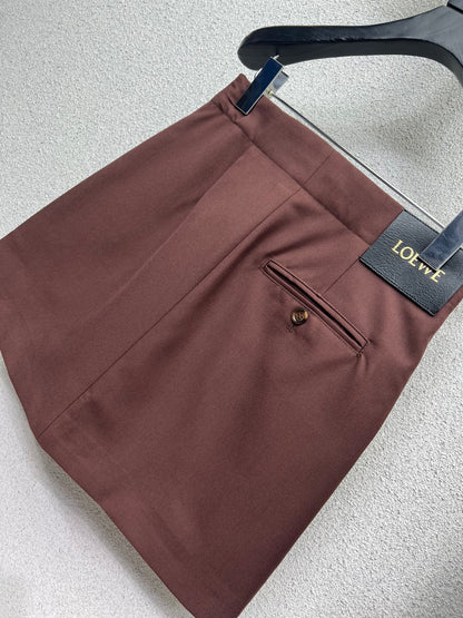 Loe 25fw pleated skirts