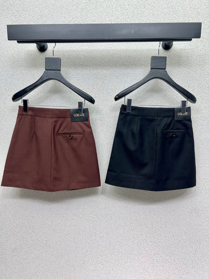 Loe 25fw pleated skirts