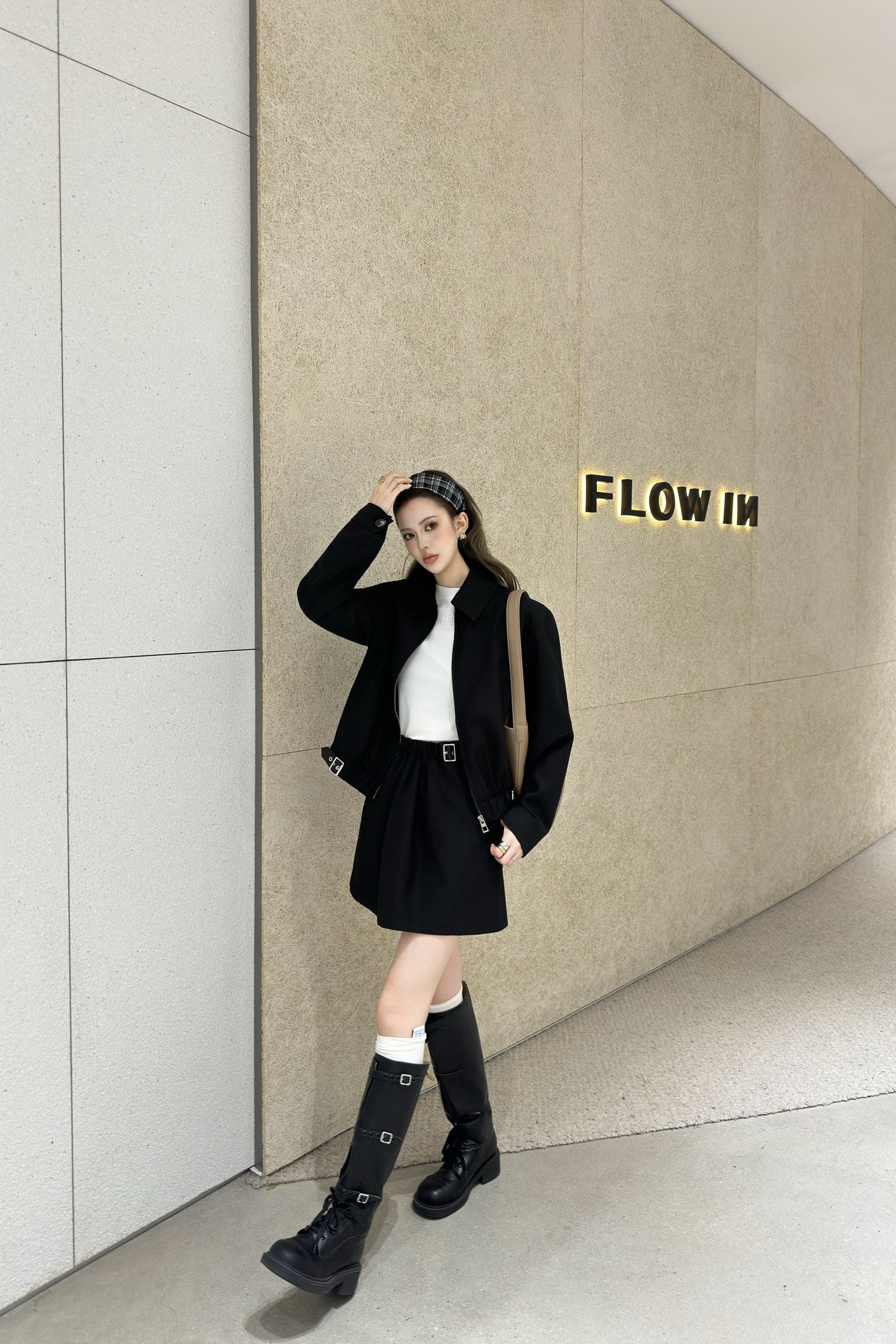 Loe 25fw pleated skirts