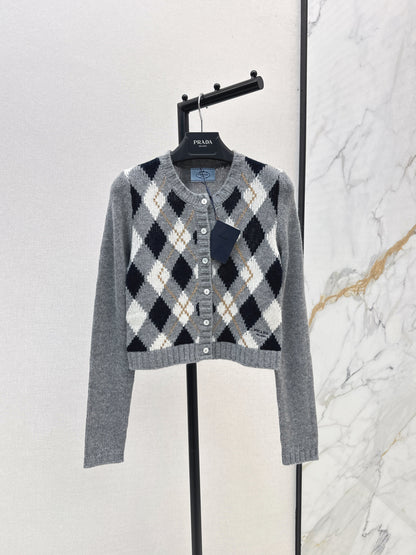 Pra 25fw knitted cardigan