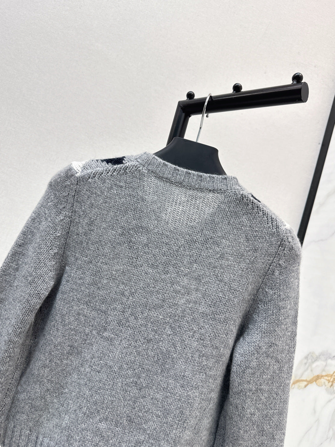 Pra 25fw knitted cardigan