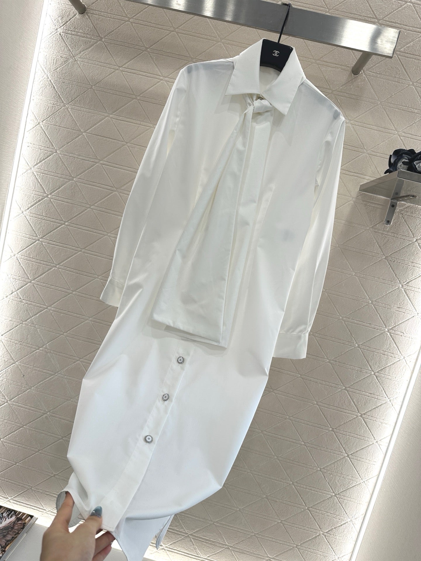 Chan 25fw shirt dress