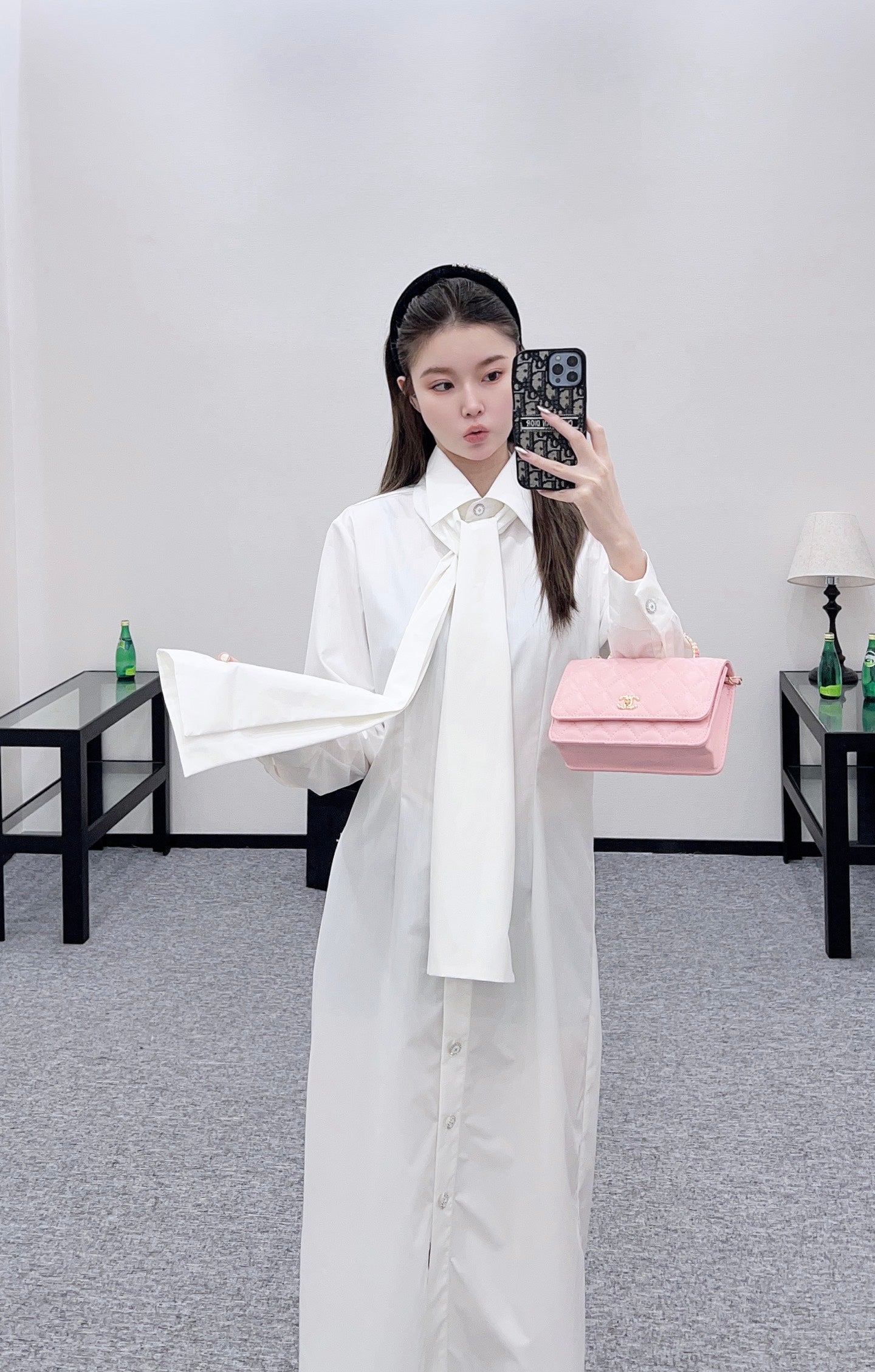 Chan 25fw shirt dress