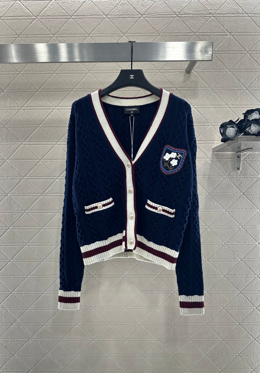 Chan 25fw knitted cardigan