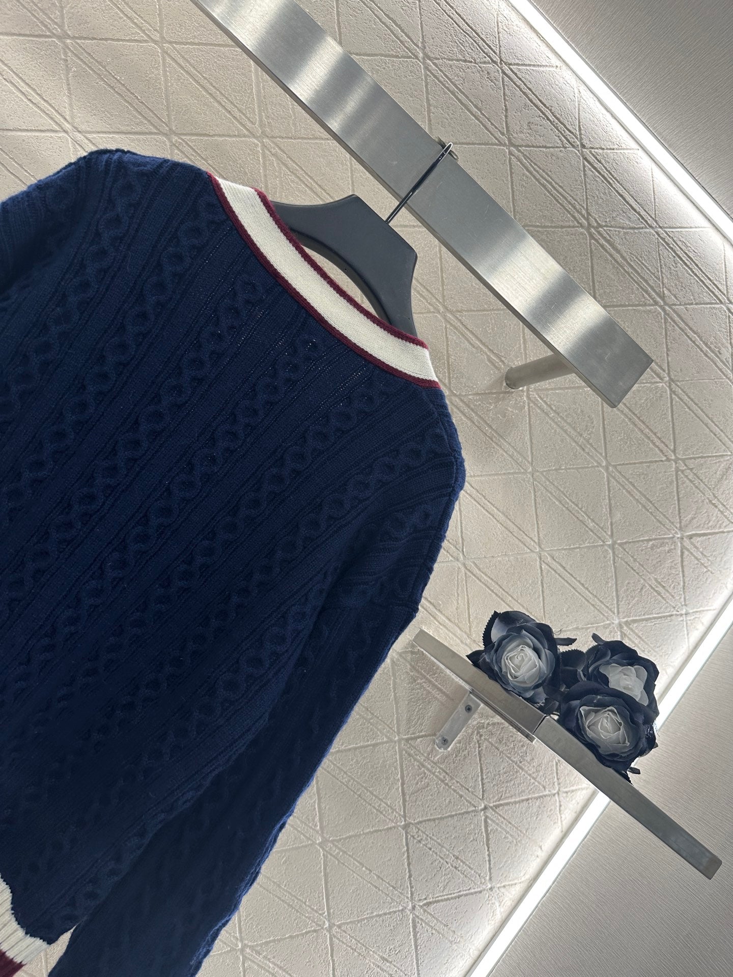 Chan 25fw knitted cardigan