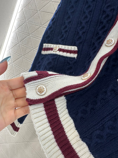 Chan 25fw knitted cardigan