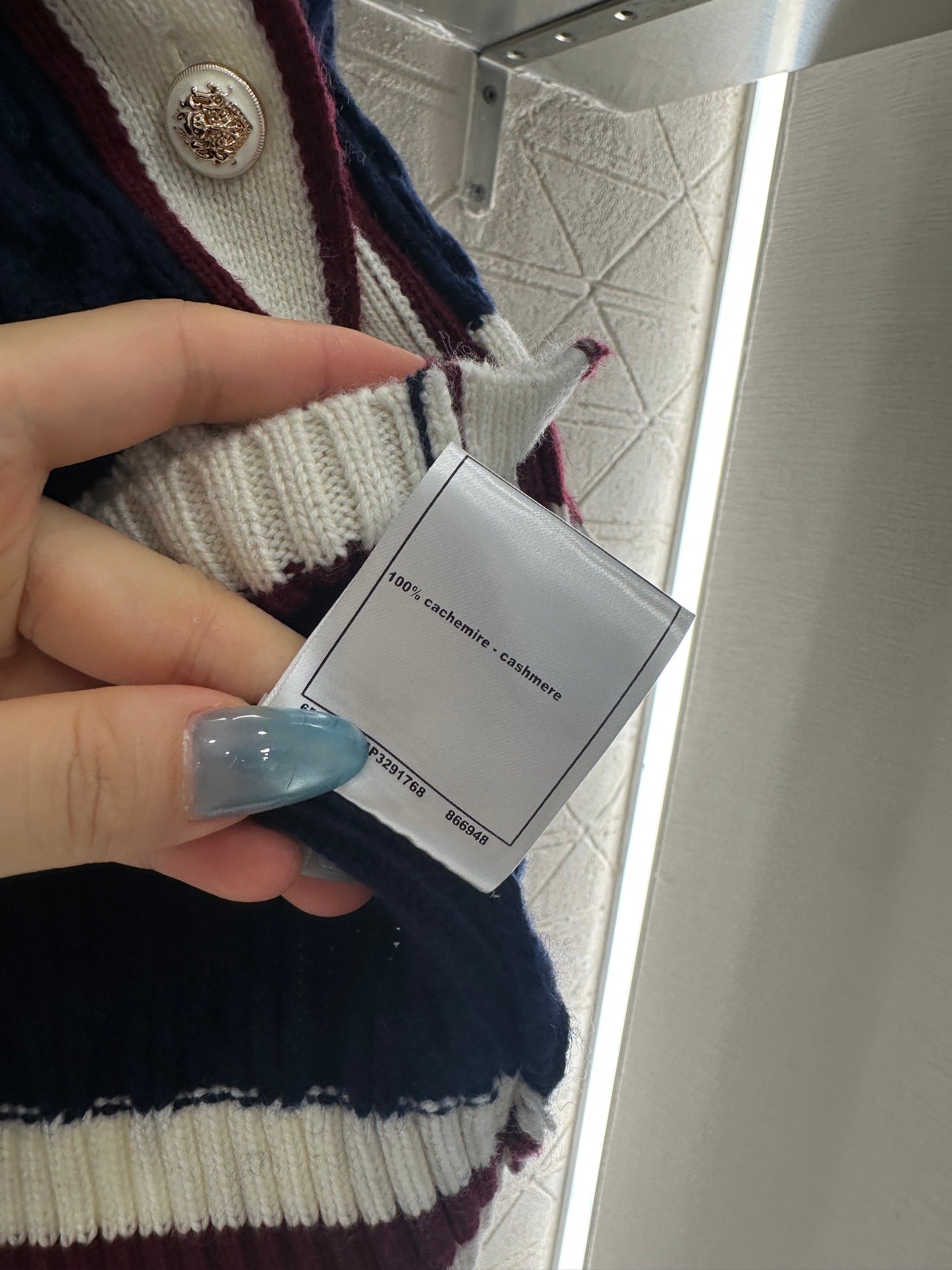 Chan 25fw knitted cardigan
