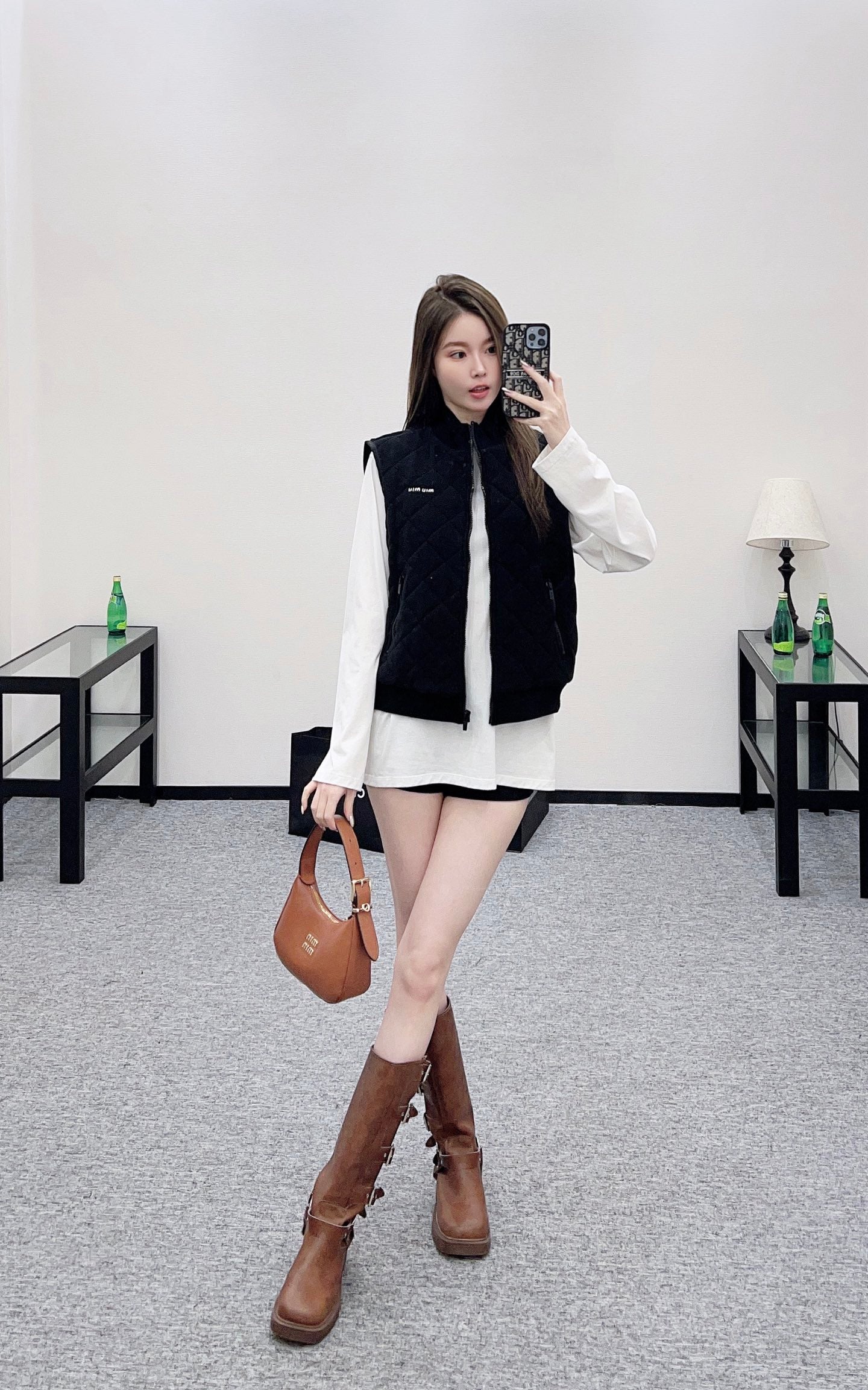 Miu 25fw all-match vest