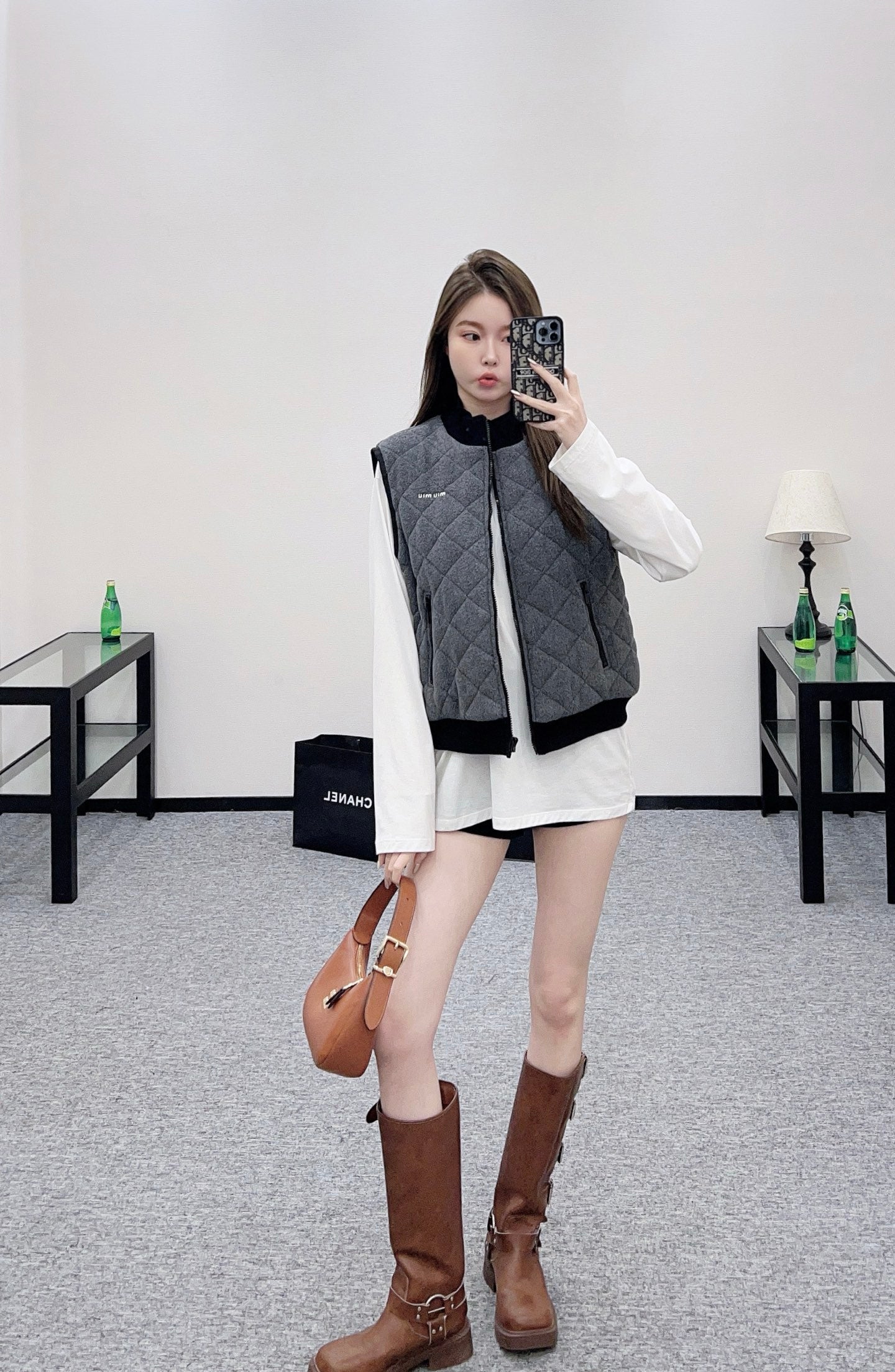 Miu 25fw all-match vest