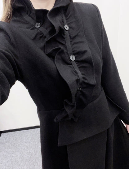 CD 25fw ruffled dress