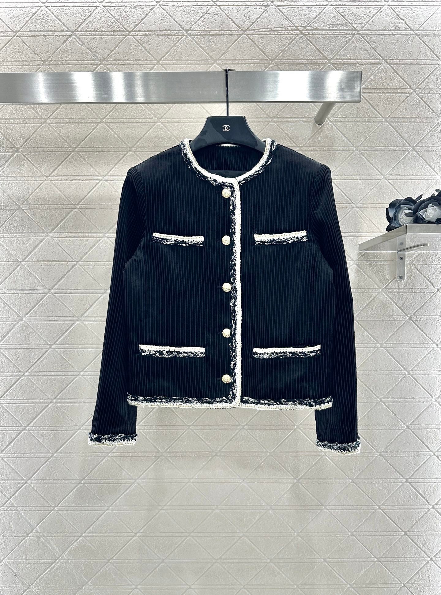 Chan 25fw jacquard jacket