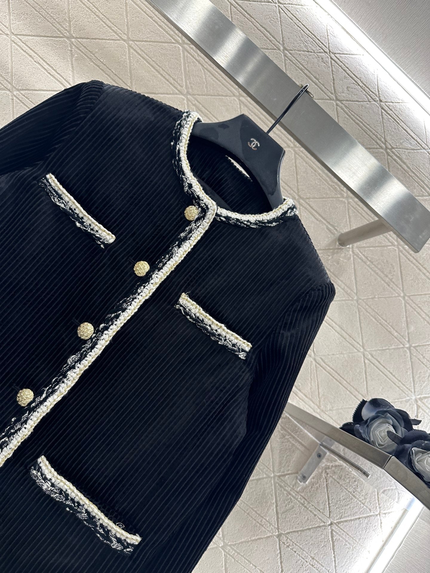 Chan 25fw jacquard jacket