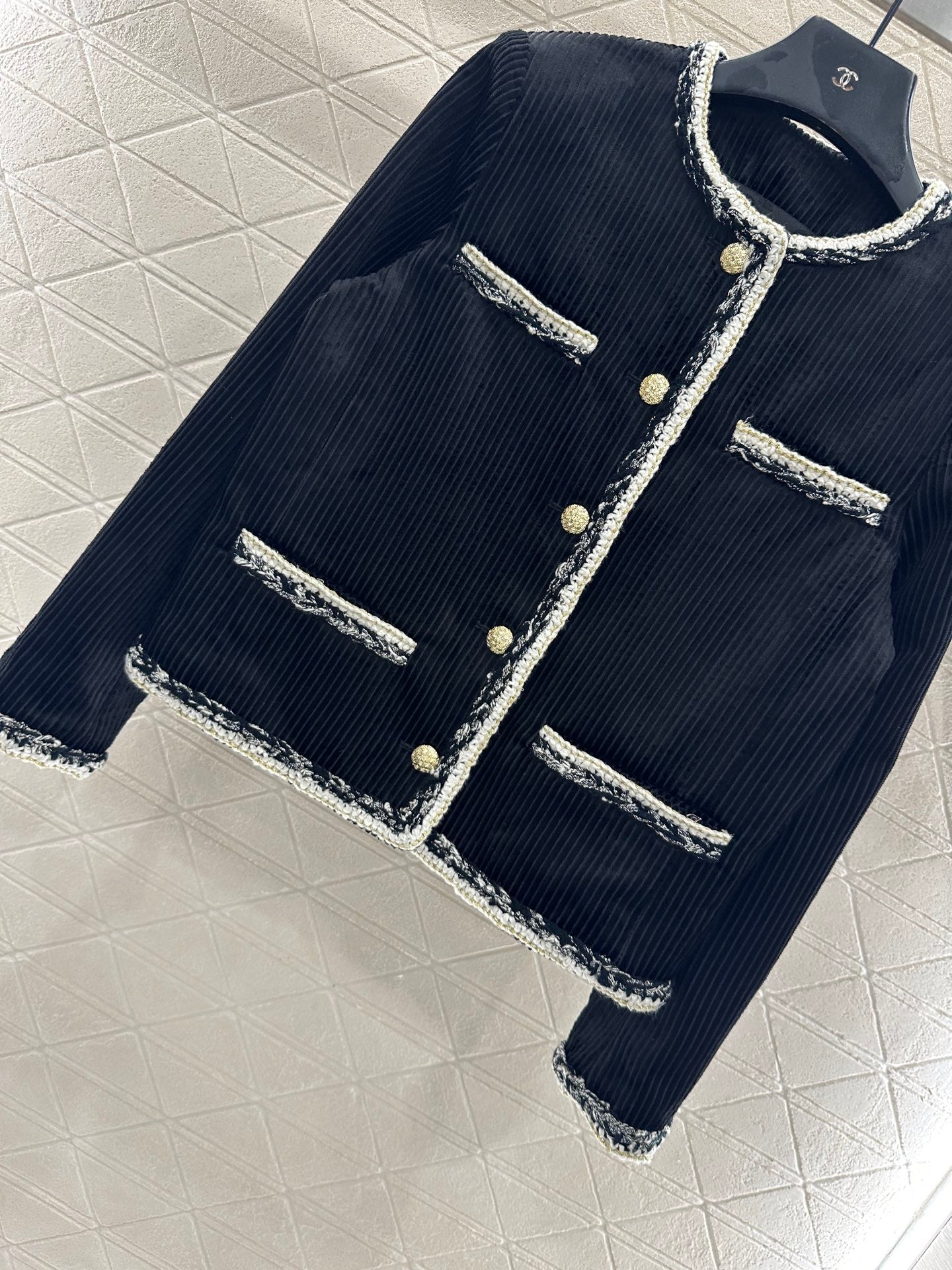 Chan 25fw jacquard jacket