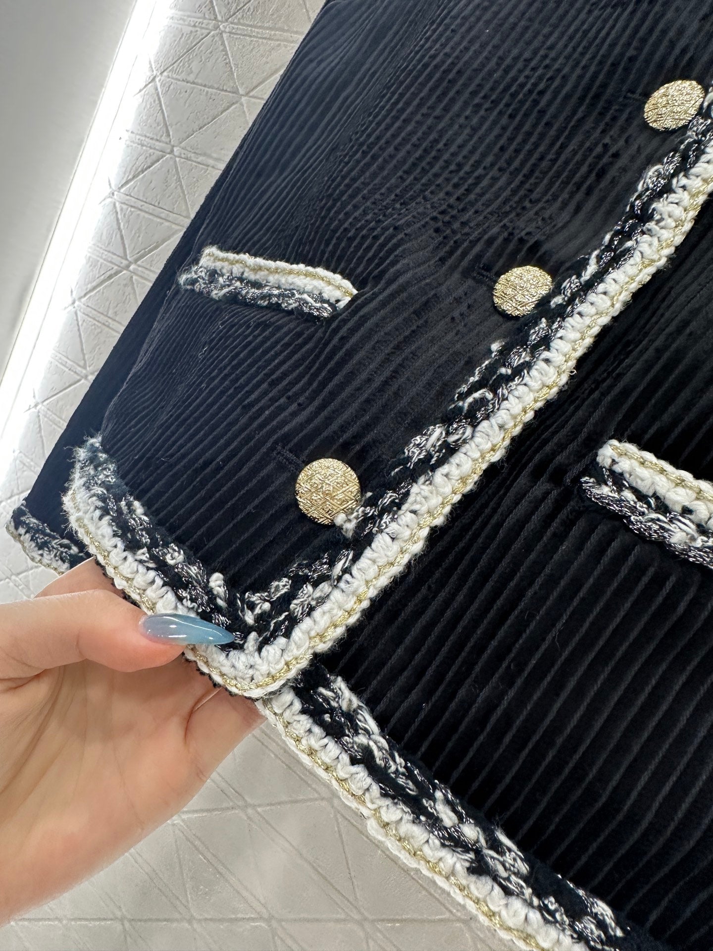 Chan 25fw jacquard jacket