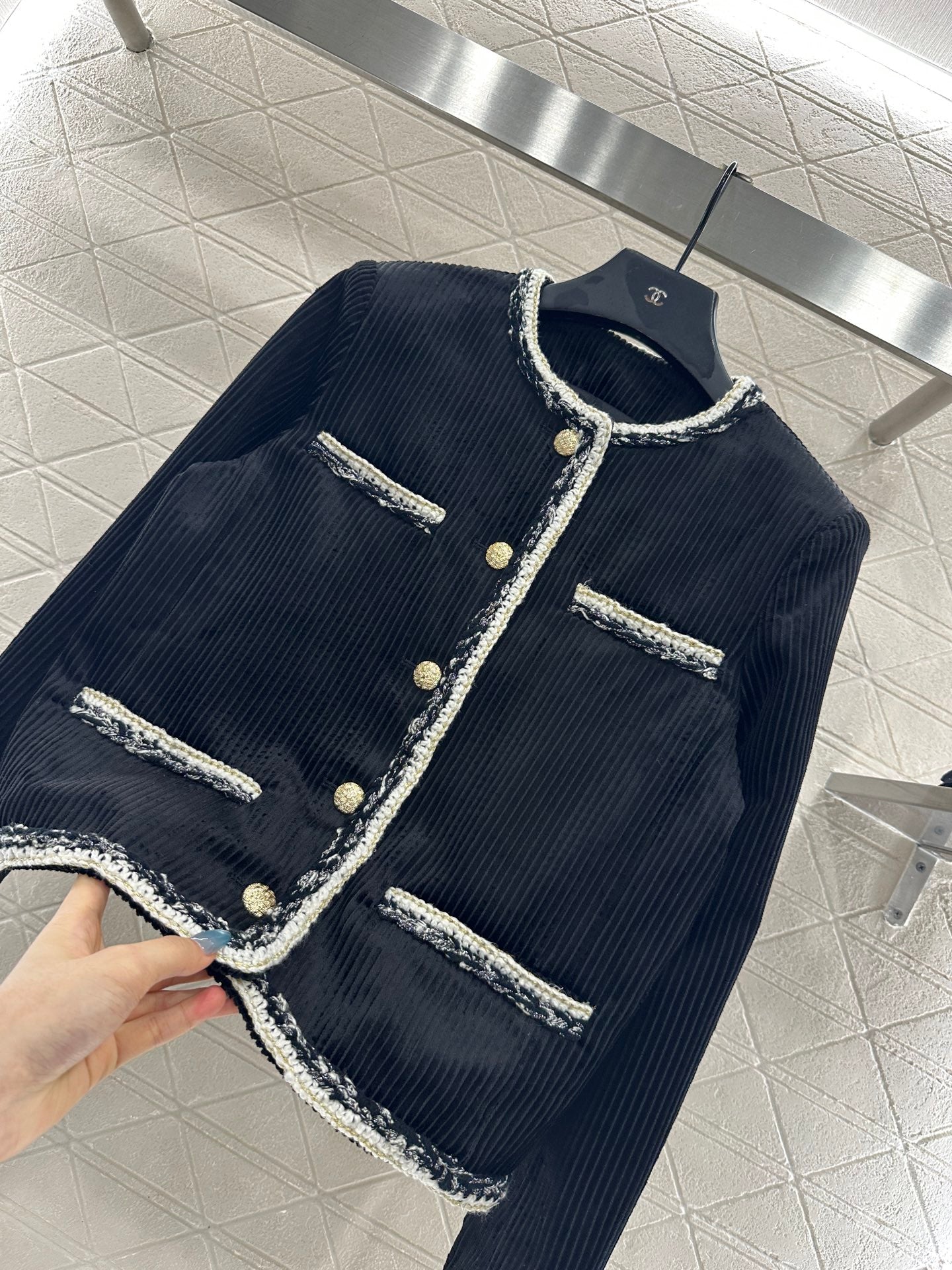Chan 25fw jacquard jacket