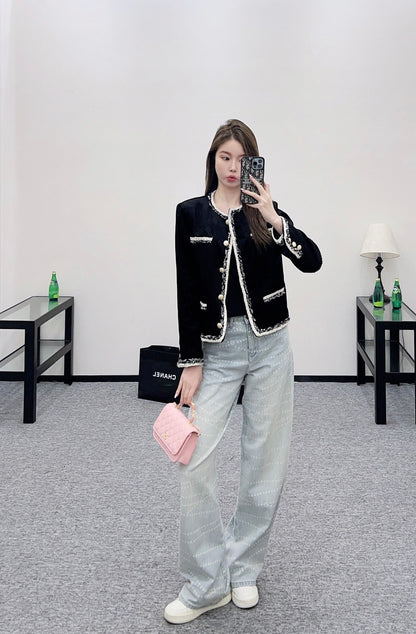 Chan 25fw jacquard jacket