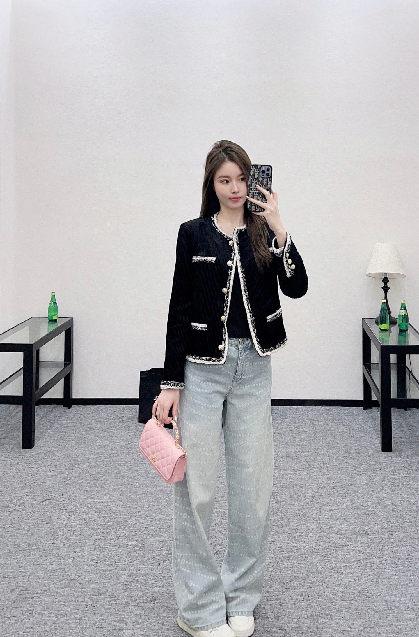 Chan 25fw jacquard jacket