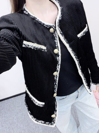 Chan 25fw jacquard jacket