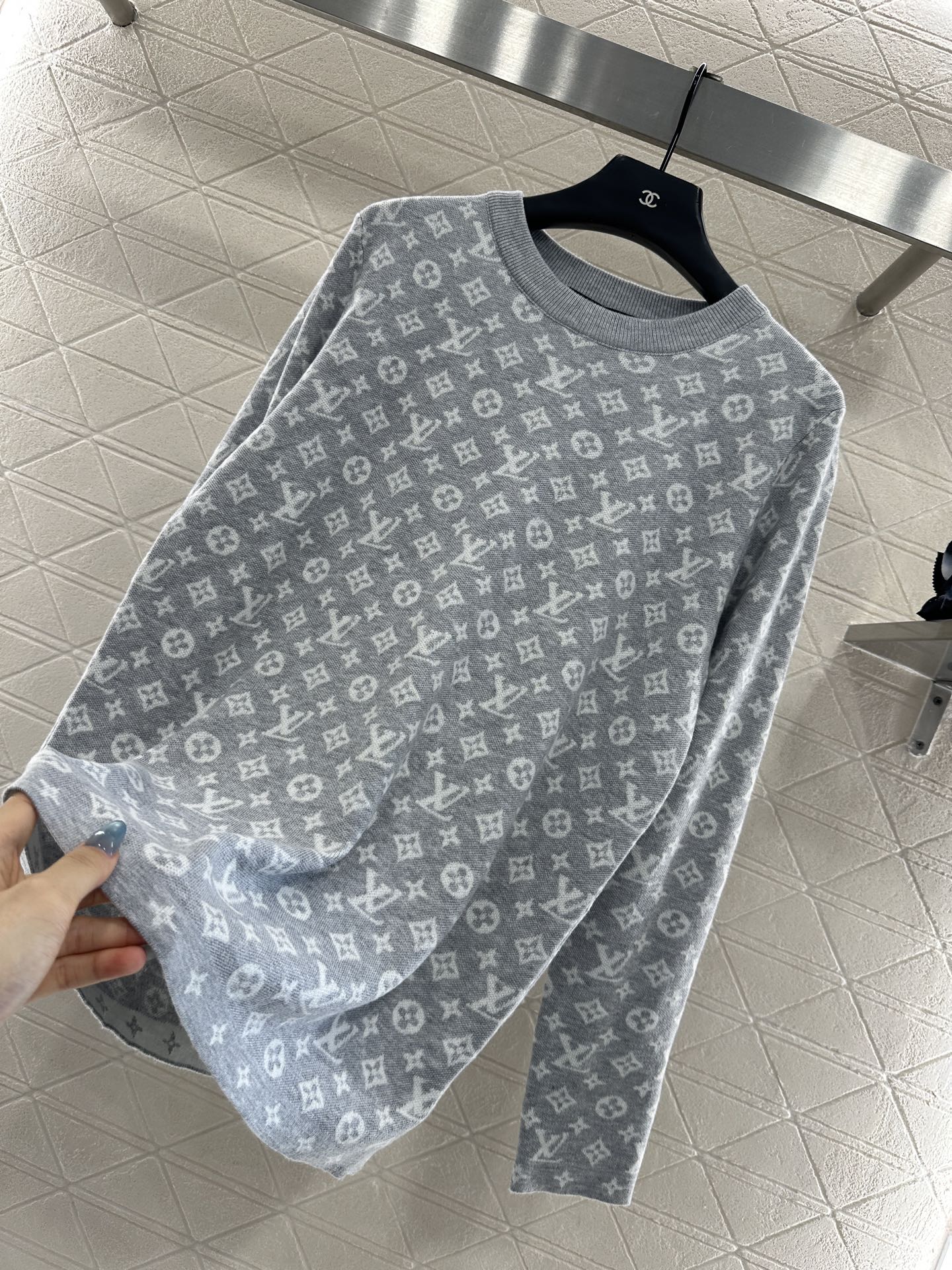 Louis 25fw jacquard shirt