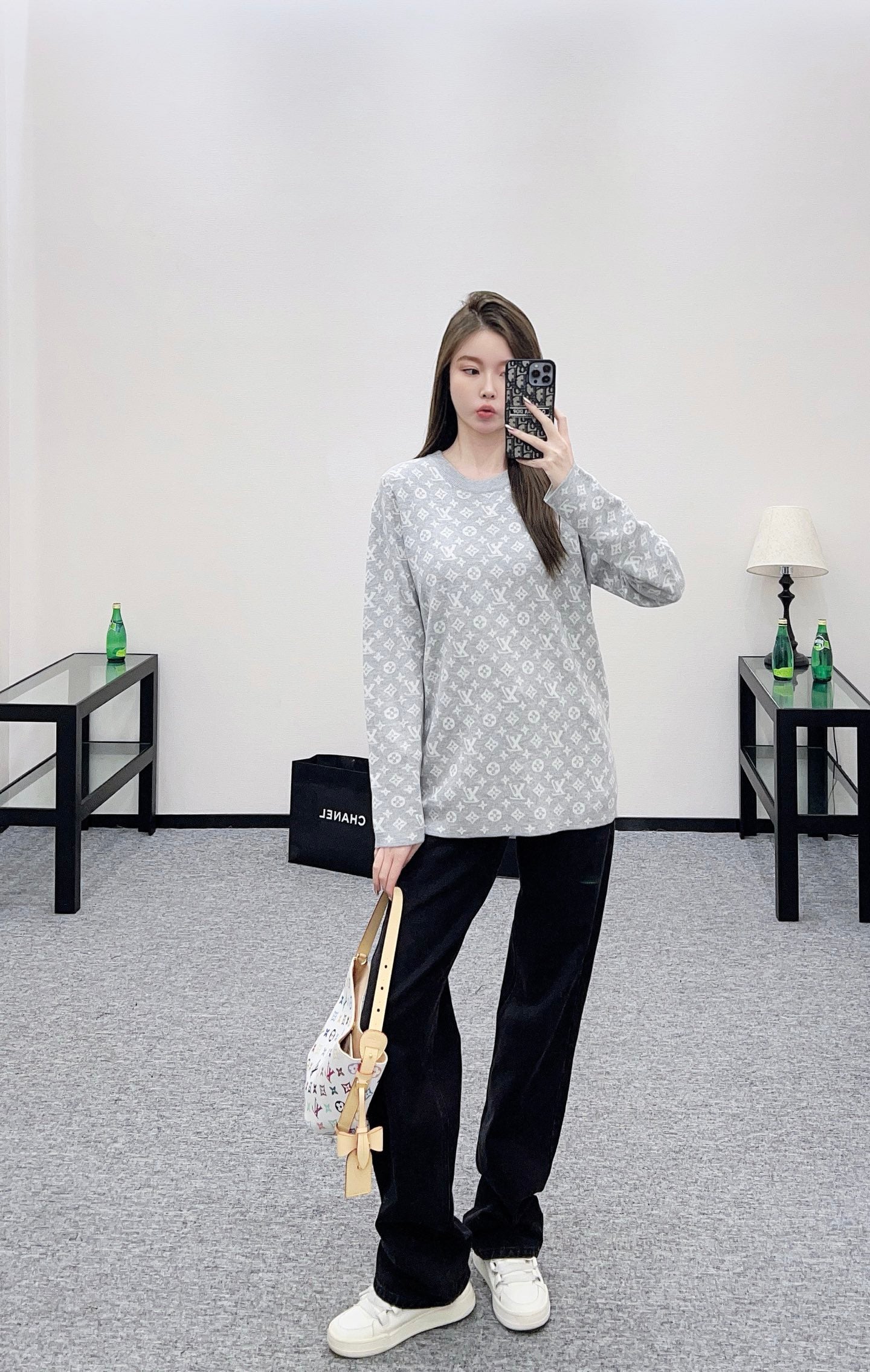 Louis 25fw jacquard shirt