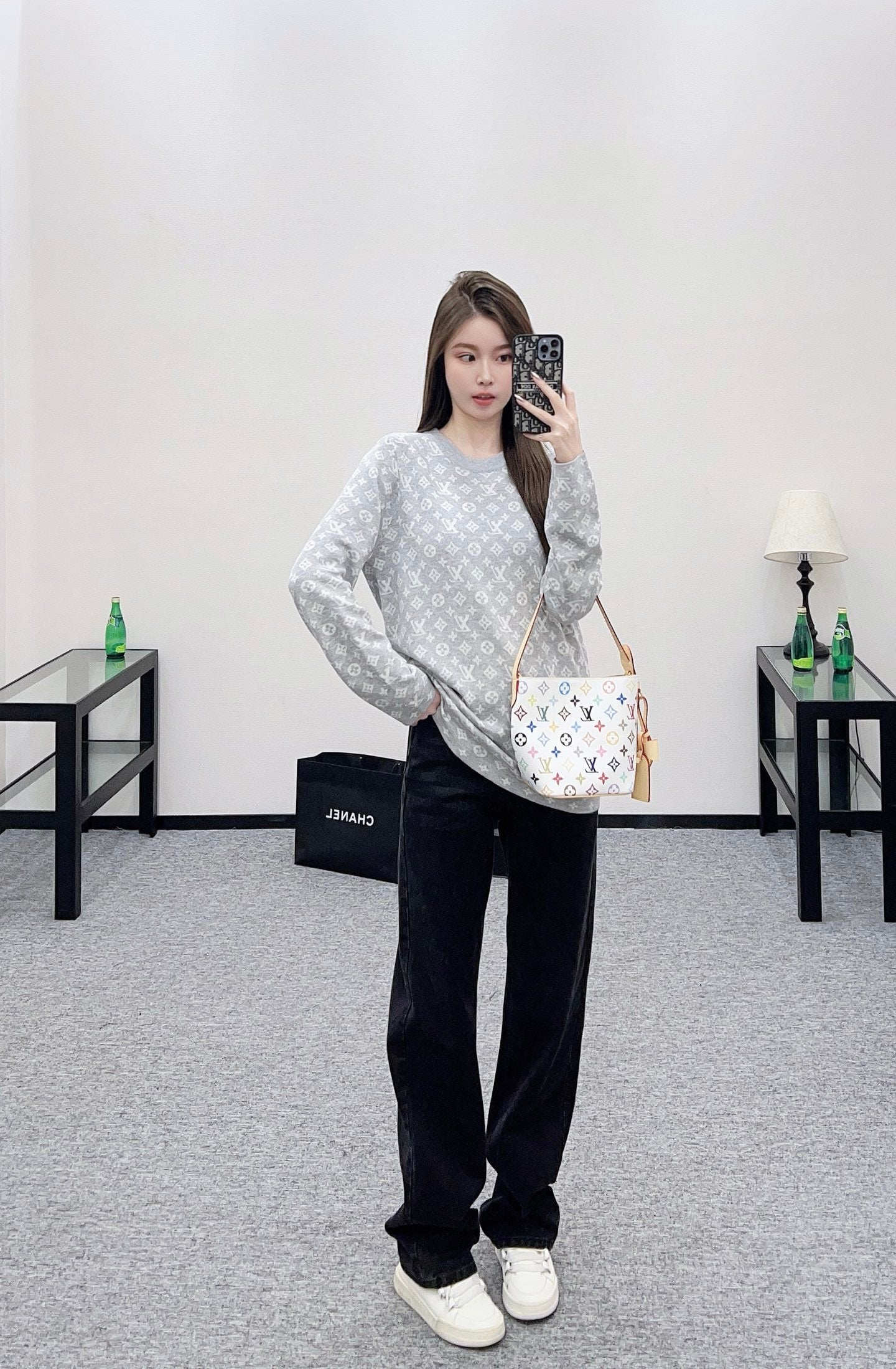 Louis 25fw jacquard shirt