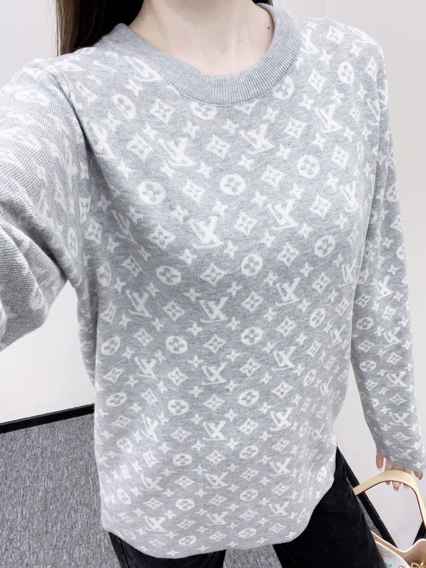 Louis 25fw jacquard shirt