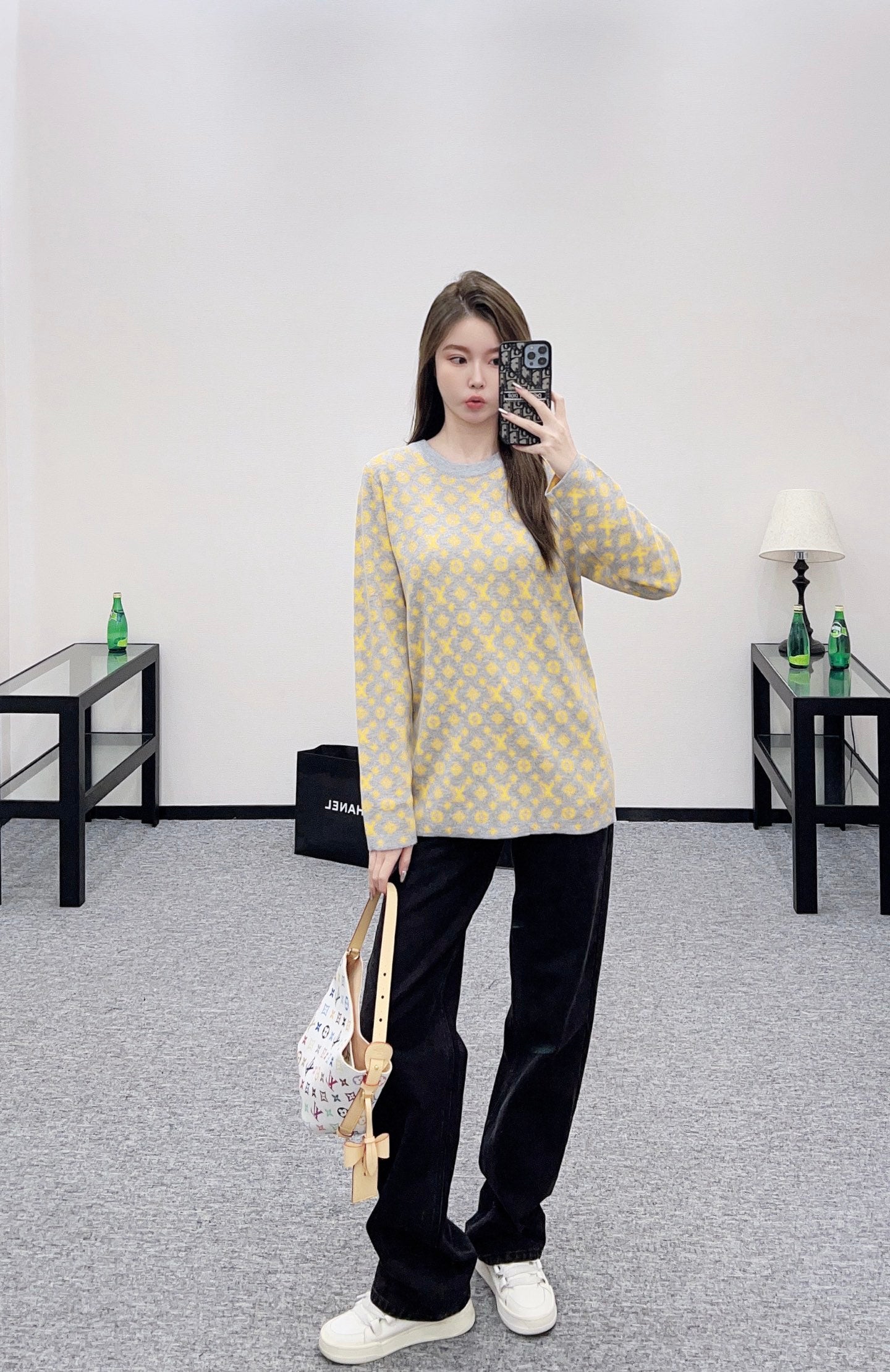 Louis 25fw jacquard shirt