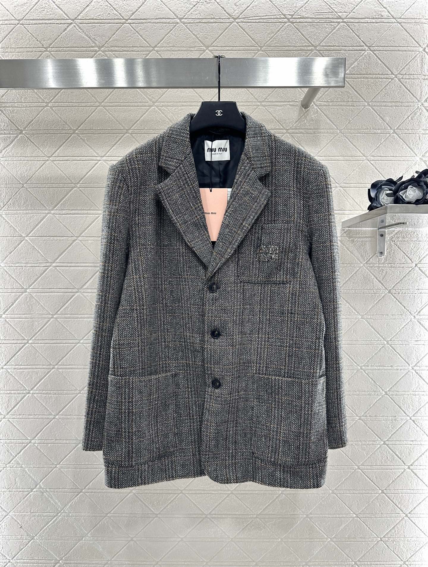 Miu 25fw all-match coat