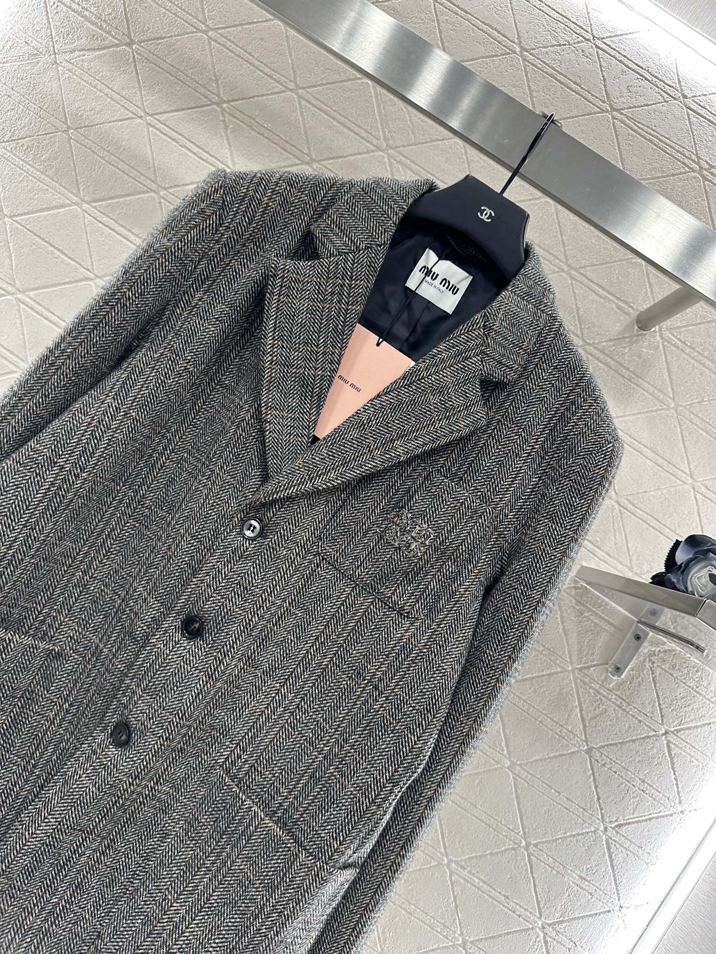 Miu 25fw all-match coat