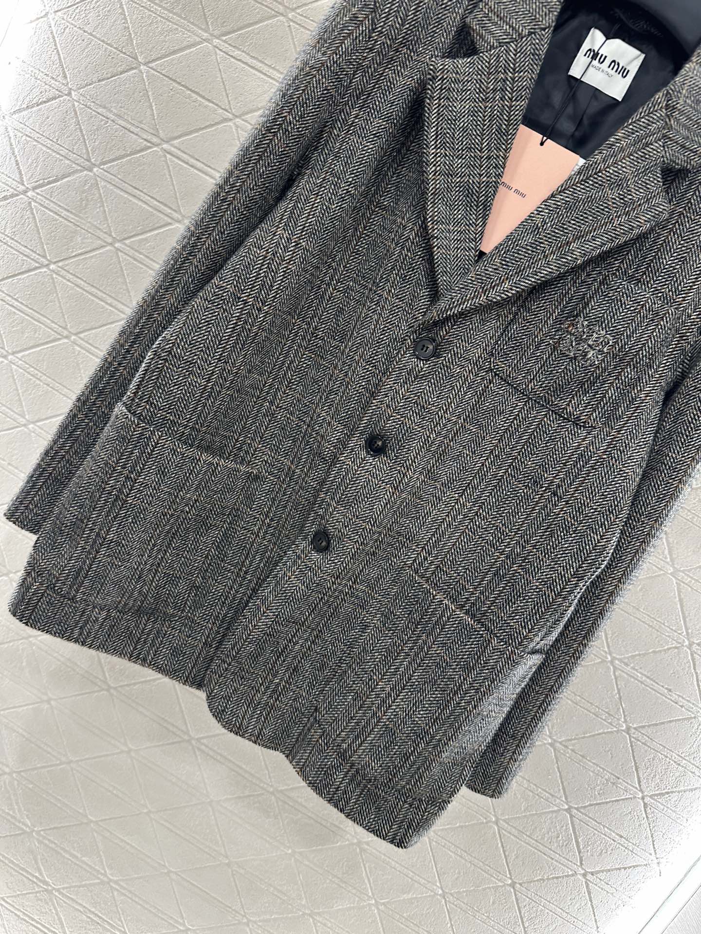 Miu 25fw all-match coat