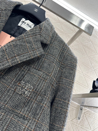 Miu 25fw all-match coat