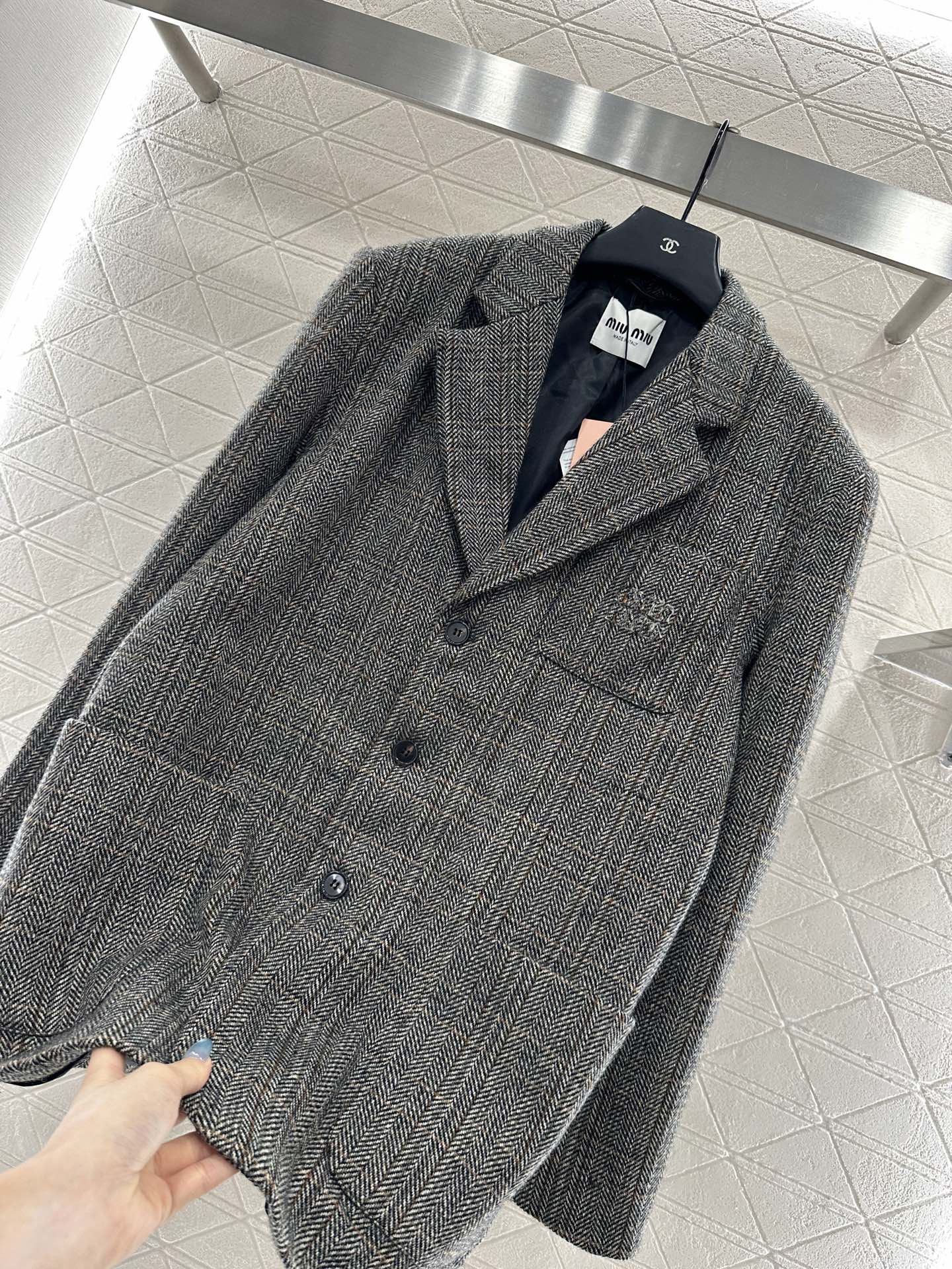 Miu 25fw all-match coat