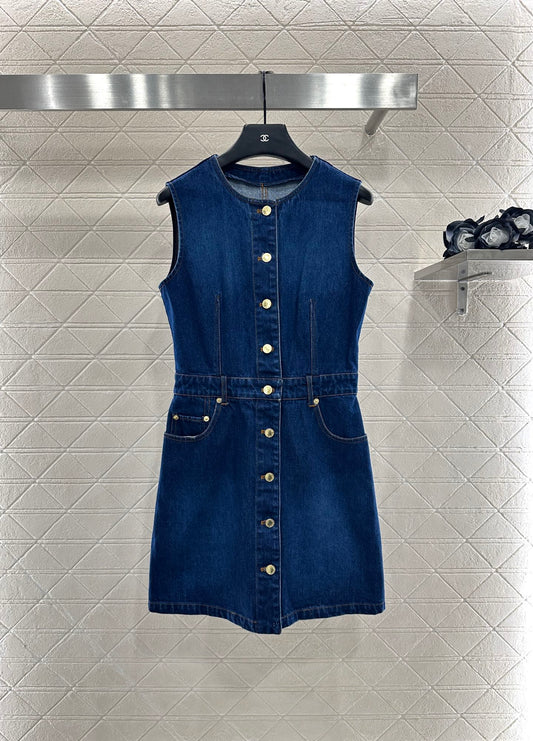 Louis 25fw denim dress