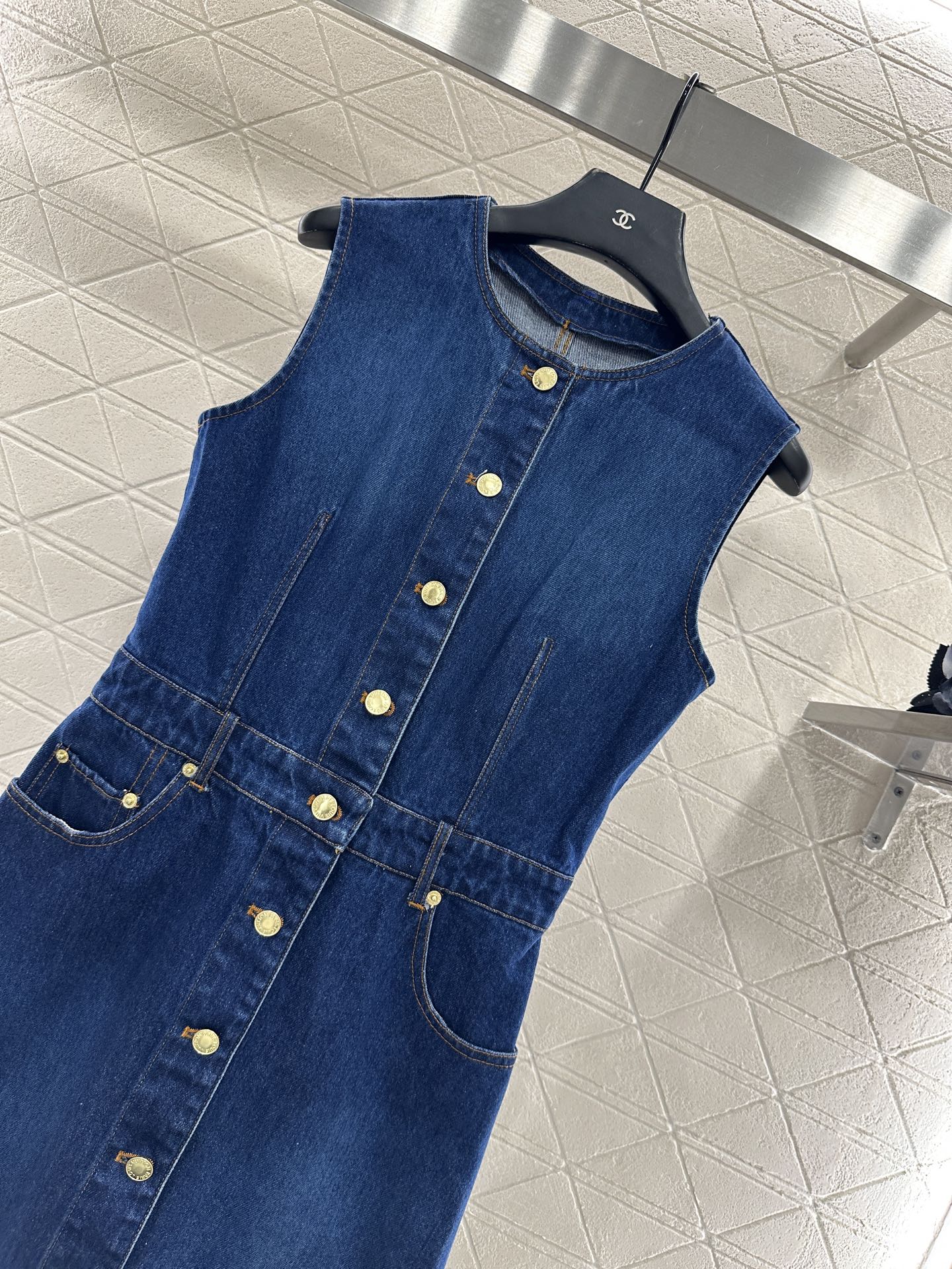 Louis 25fw denim dress
