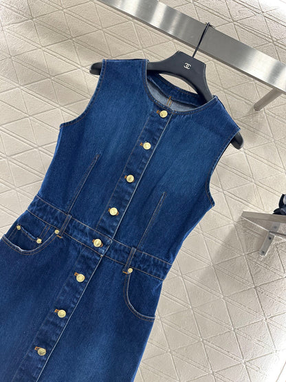 Louis 25fw denim dress