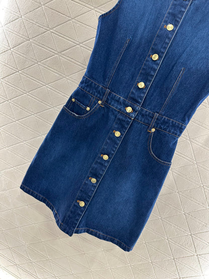Louis 25fw denim dress