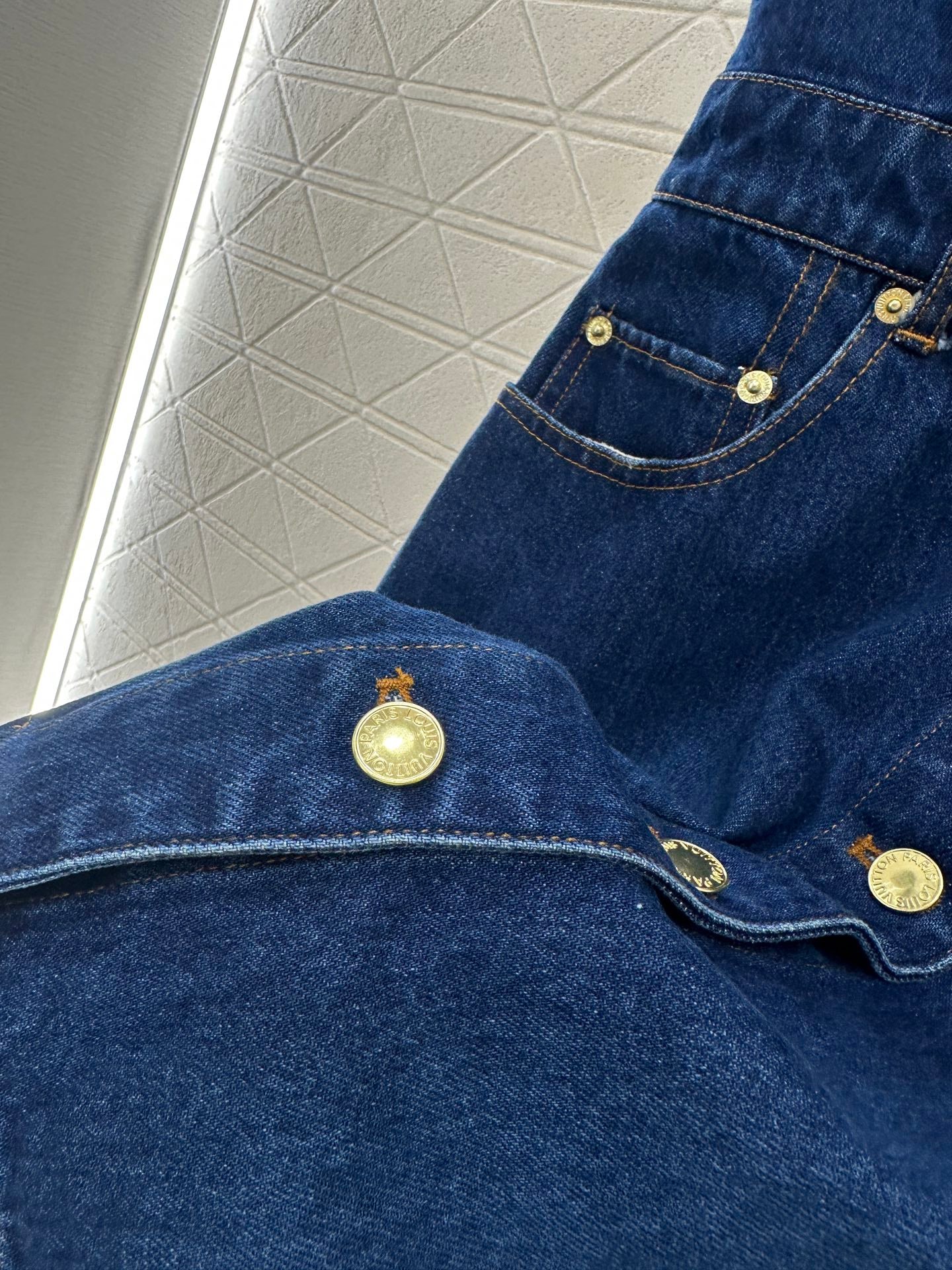 Louis 25fw denim dress