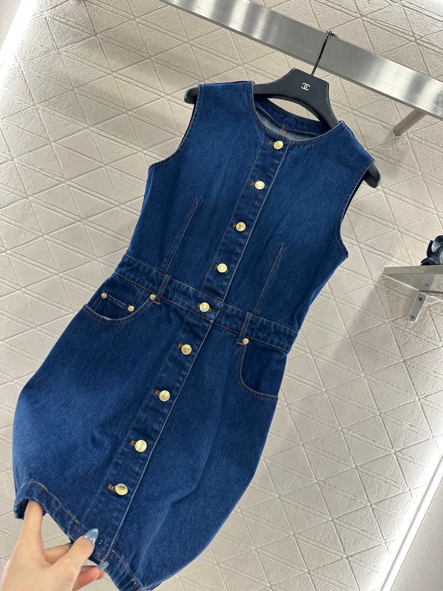 Louis 25fw denim dress
