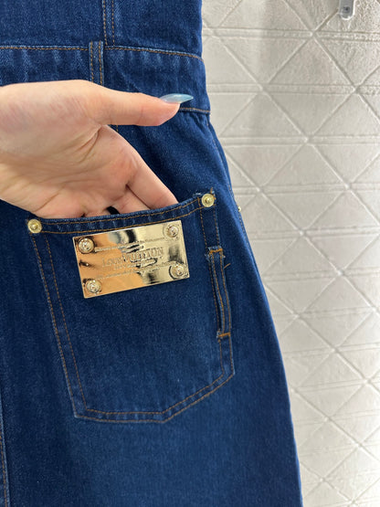 Louis 25fw denim dress