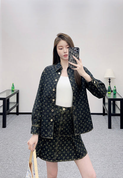 Louis 25fw denin skirts
