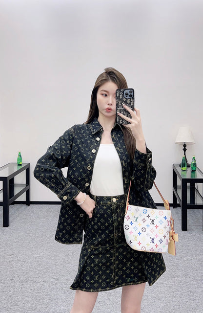 Louis 25fw denin skirts
