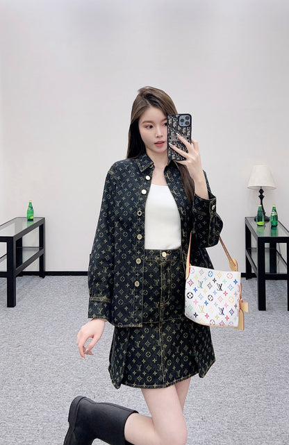 Louis 25fw denin skirts