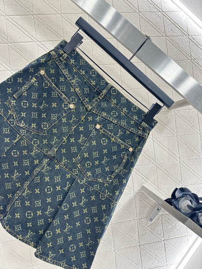 Louis 25fw denin skirts
