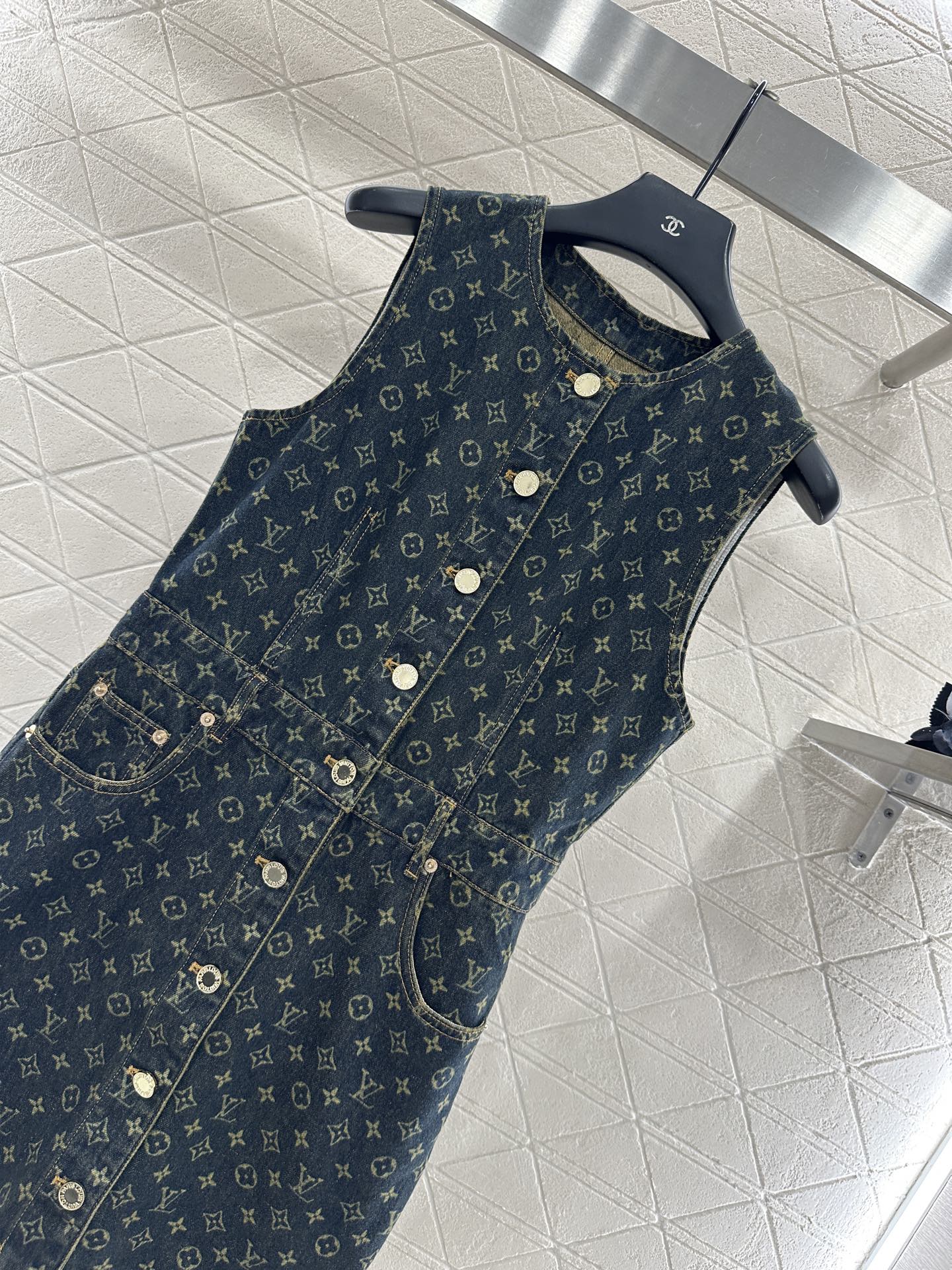 Louis 25fw denin dress