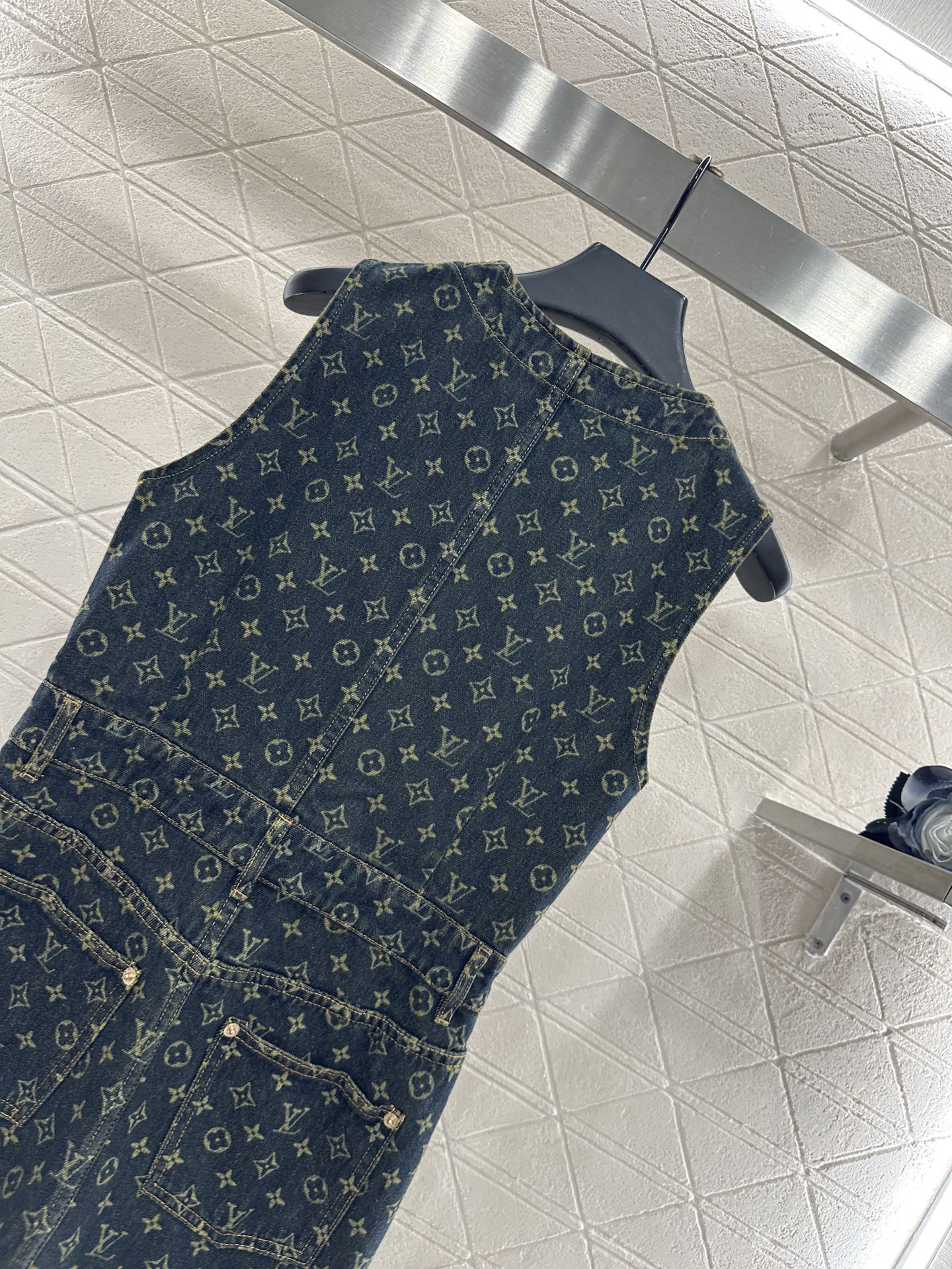 Louis 25fw denin dress